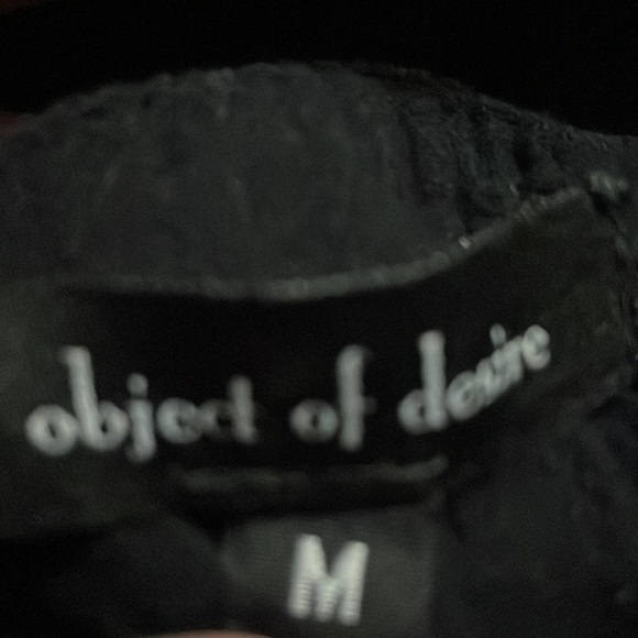 𝅺black Tie Dye Top Sz M - Picture 5 of 5